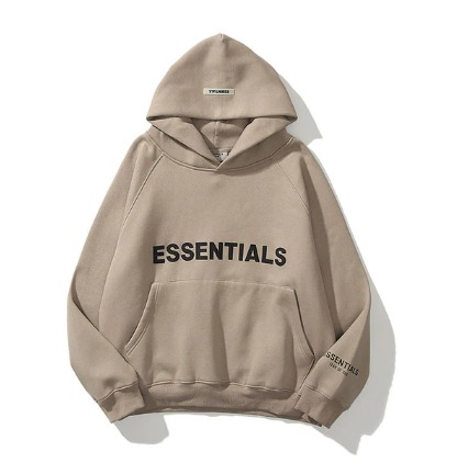 Essentials Brown Oversized Hoodie