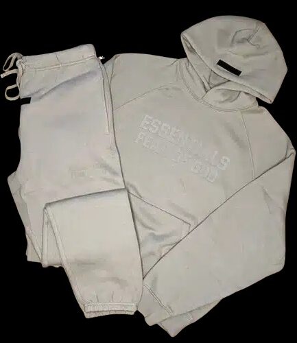 Essentials Fear Of God Gray Tracksuit