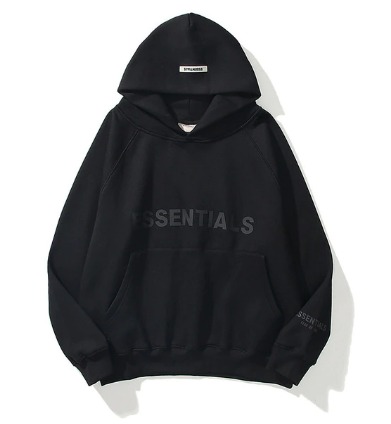 Essentials Hoodie Black Men Women