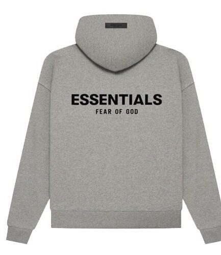 Essentials Hoodie Dark Oatmeal Gray