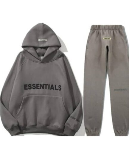 Fear of God Essentials Oversized Tracksuit Gray